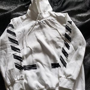 Men's off-white hoodie